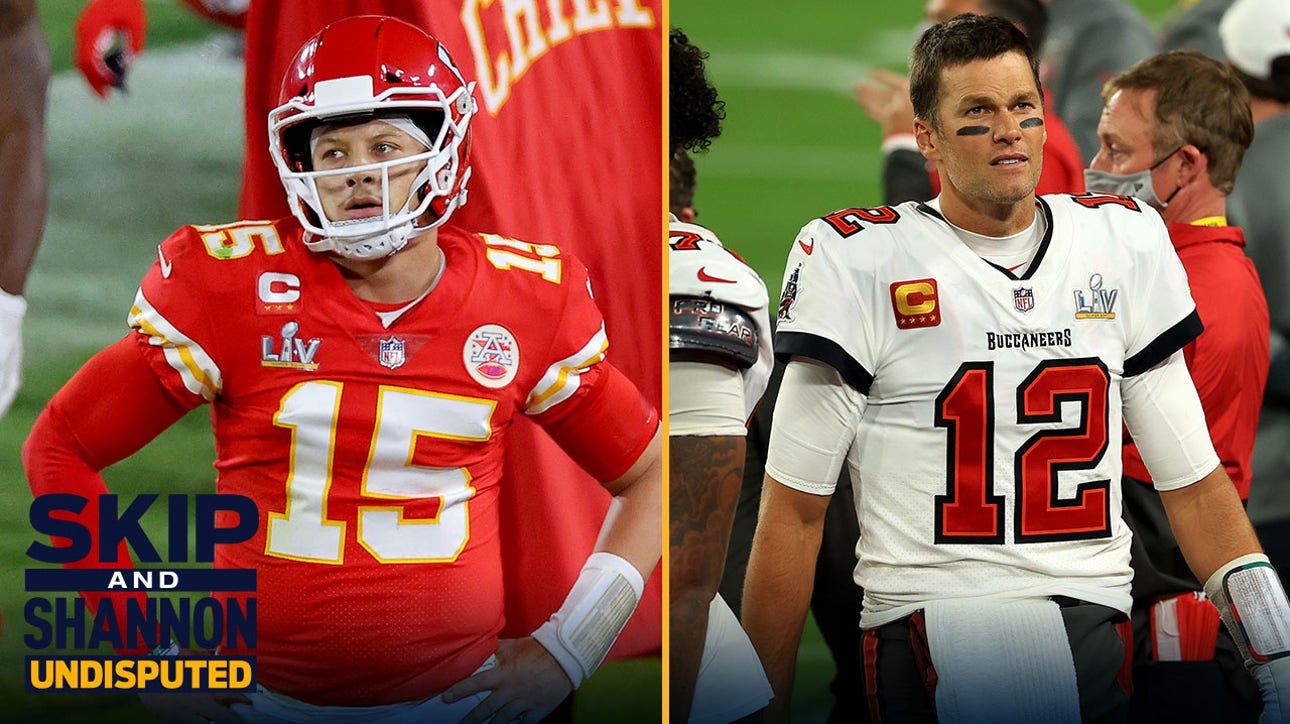 Skip Bayless breaks down Patrick Mahomes & Tom Brady's 'GOAT' twitter exchange ' UNDISPUTED