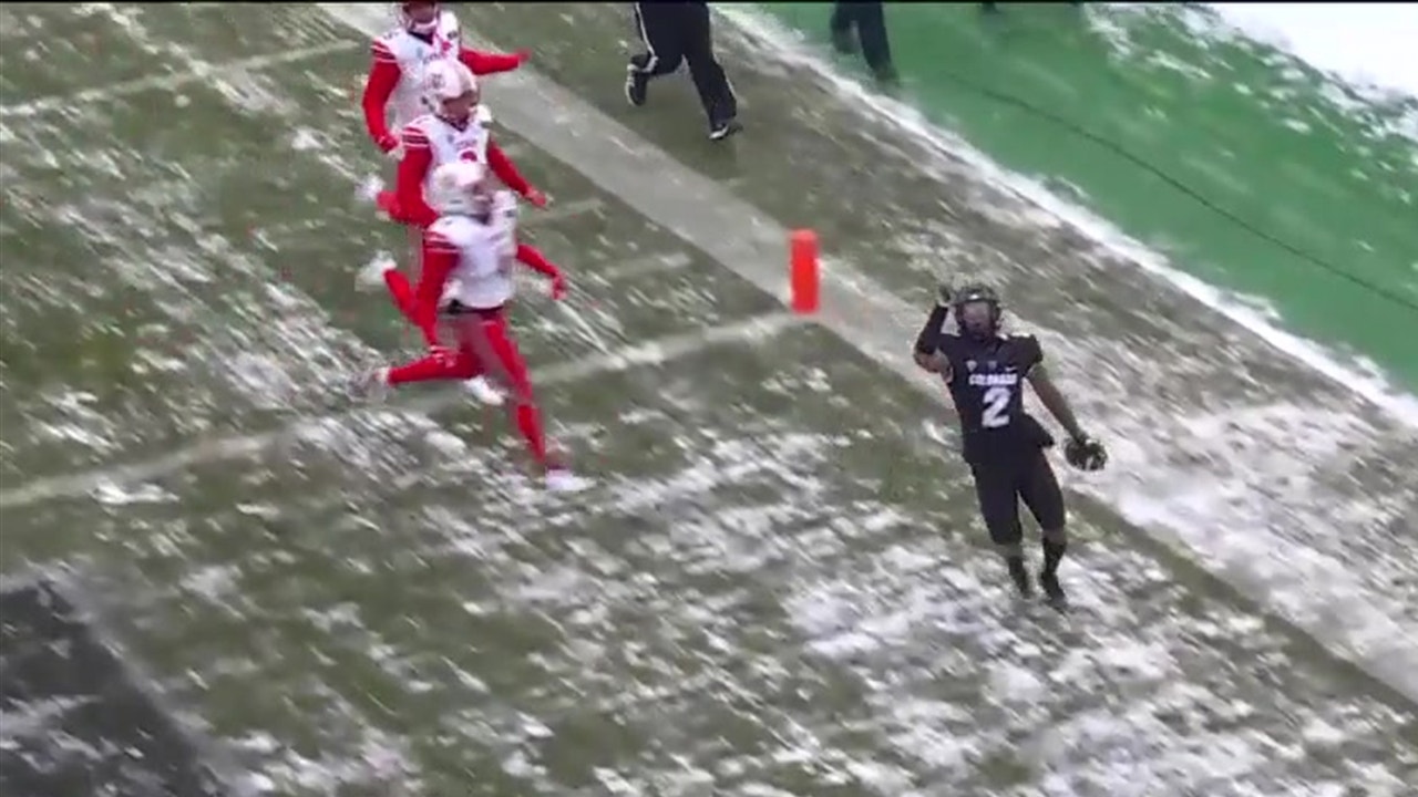 Brenden Rice nabs second TD of game, Colorado leads Utah 21-10