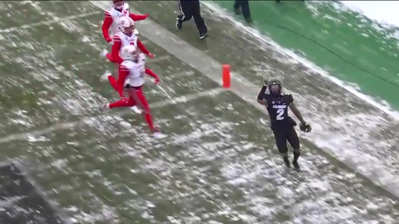 Brenden Rice nabs second TD of game, Colorado leads Utah 21-10