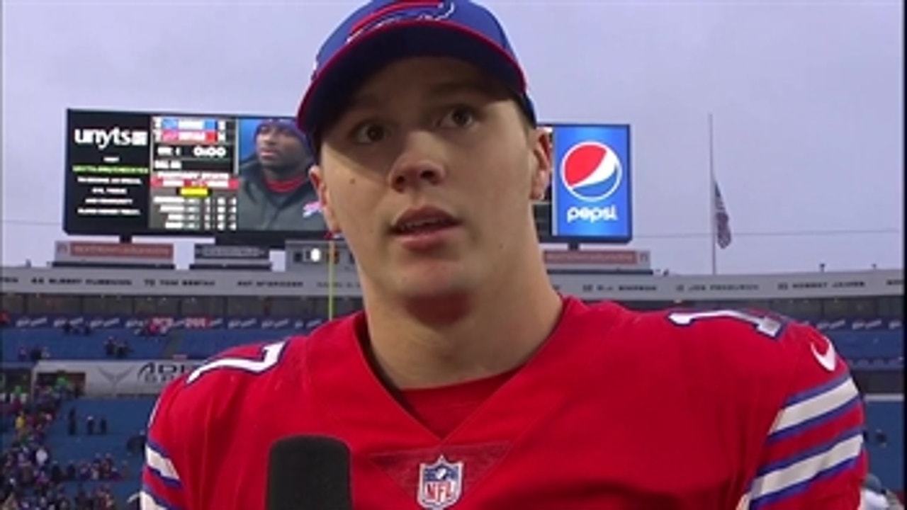 Josh Allen tells Bruce Feldman the Bills were resilient in win over Lions