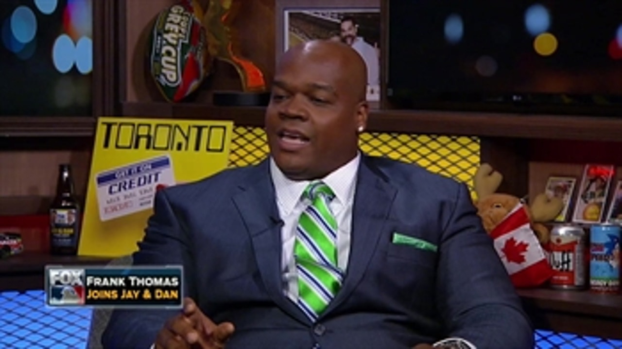 Frank Thomas talks David Ortiz, previews cookbook on FOX Sports Live