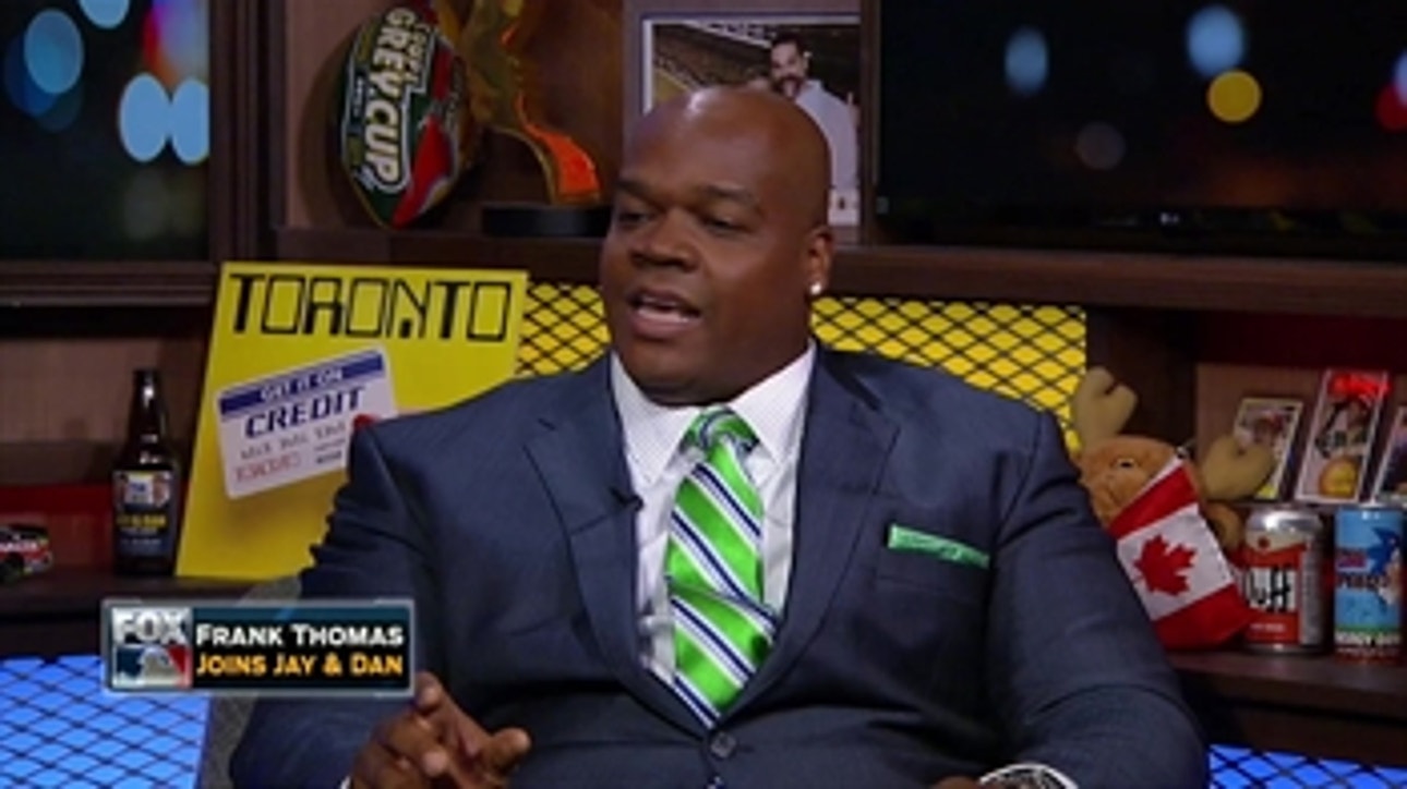 Frank Thomas talks David Ortiz, previews cookbook on FOX Sports Live