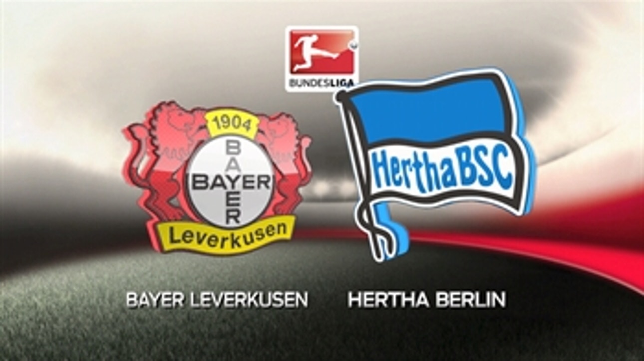 Bayer Leverkusen vs. Hertha BSC Berlin ' 2015-16 Bundesliga Highlights