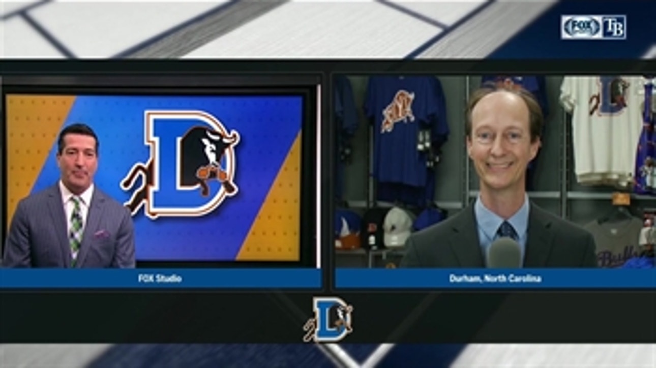 Rays’ affiliate Durham Bulls enter playoffs, Patrick Kinas gives an update