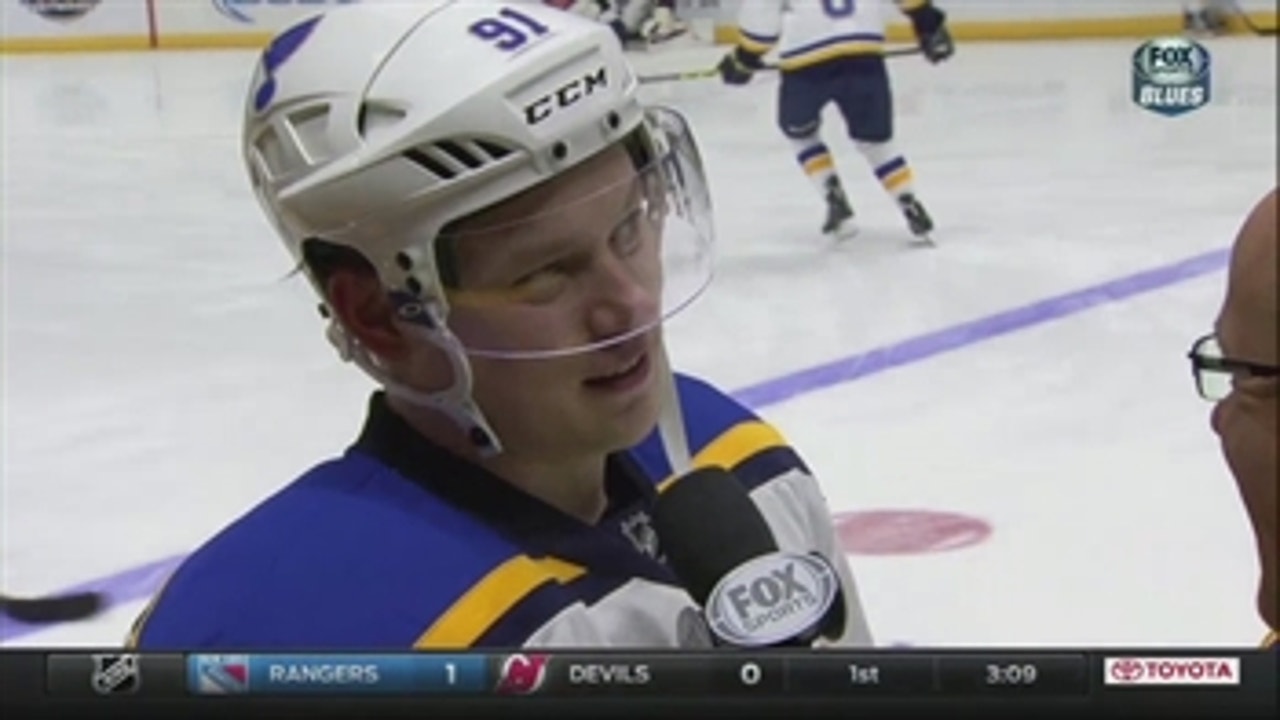 Tarasenko thanks Blues fans for All-Star support