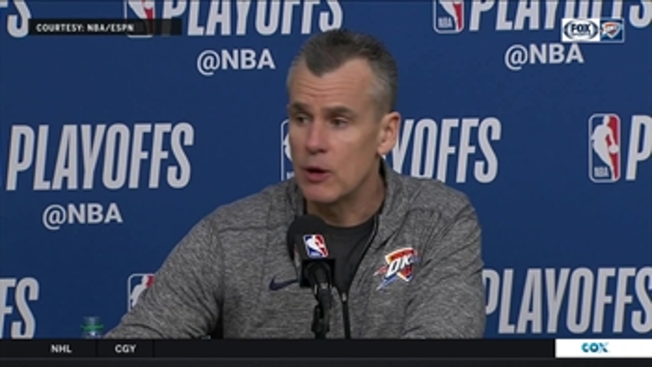 Billy Donovan on final play in Game 6 loss to Jazz ' Jazz Eliminates Thunder