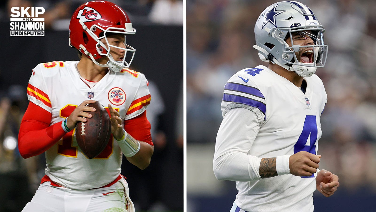 Skip Bayless on Cowboys vs. Chiefs: Dak Prescott is playing better than Patrick Mahomes, so I trust him more I UNDISPUTED