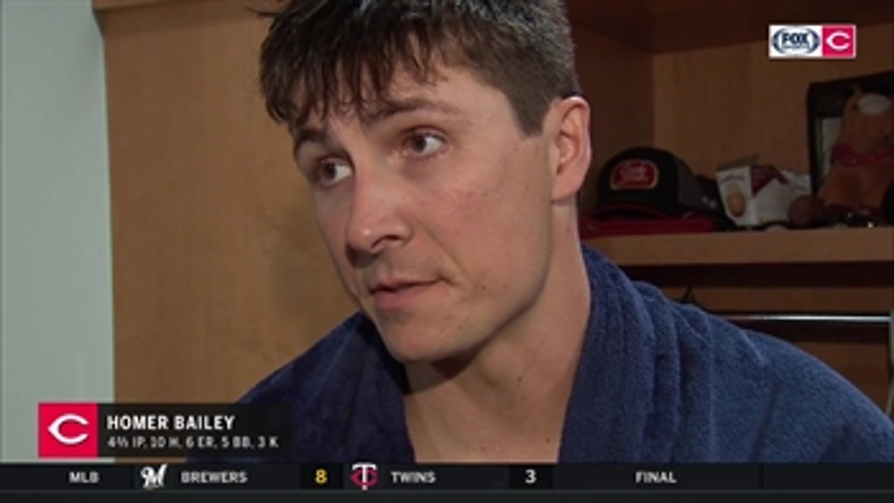 Homer Bailey wanted to go further in the game