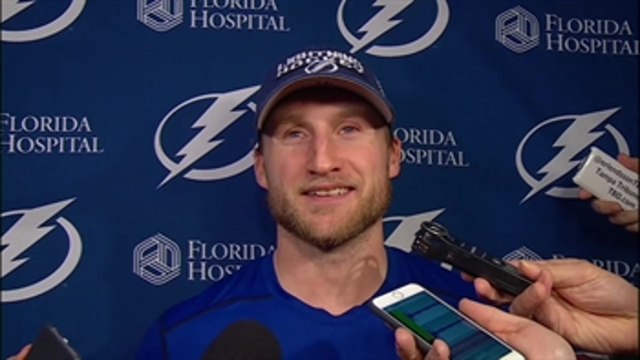 Steven Stamkos: 'I'm just trying to focus on my game'