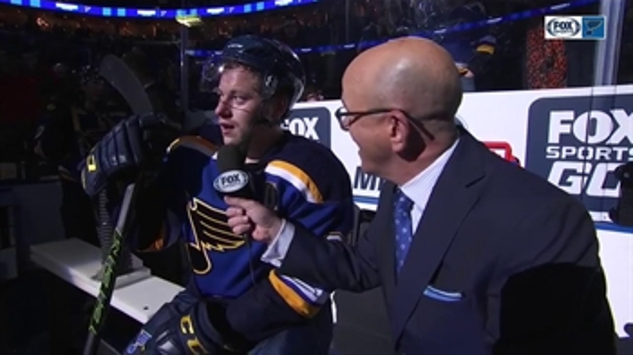 Tarasenko after Blues beat Sharks: 'It's fun to play when there's a lot of pressure'