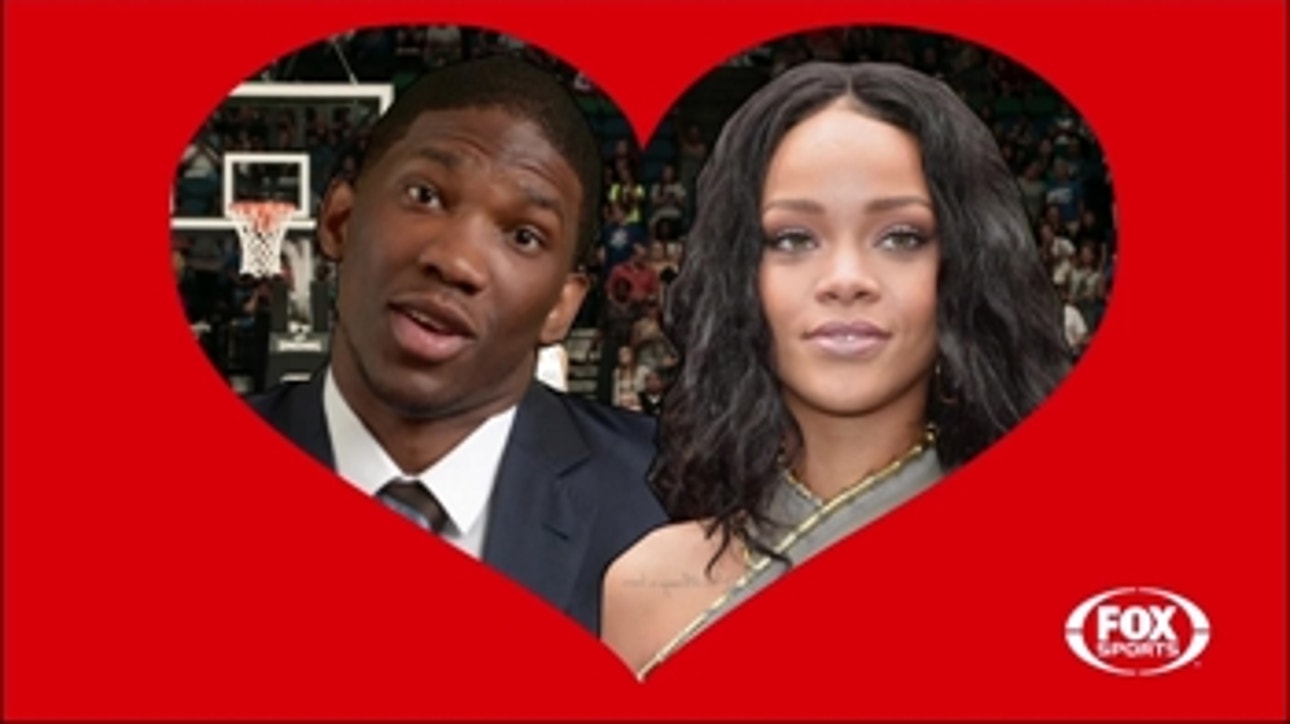 Love and Basketball with Rihanna and Joel Embiid