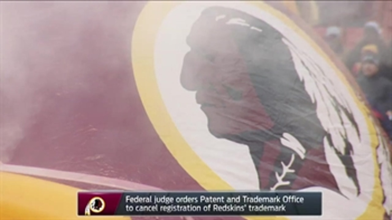 Judge rules against Redskins' trademark registration