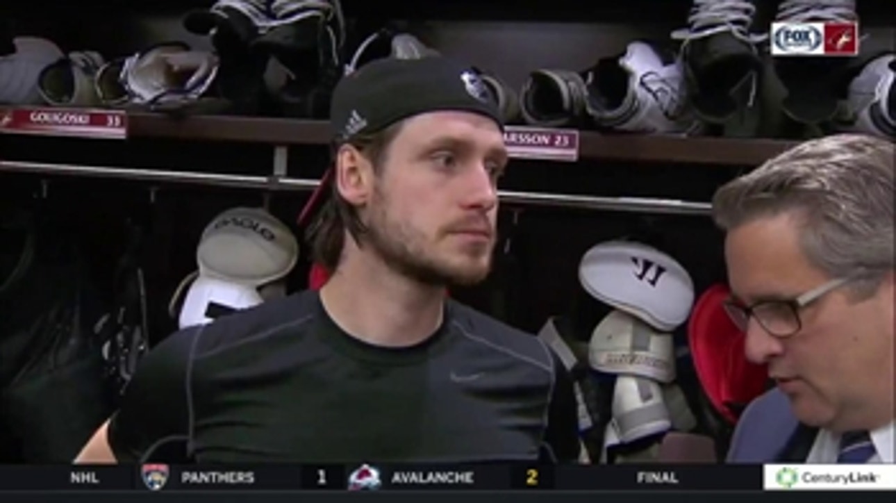 Oliver Ekman-Larsson: It could have been 7 or 8 goals if not for Raanta