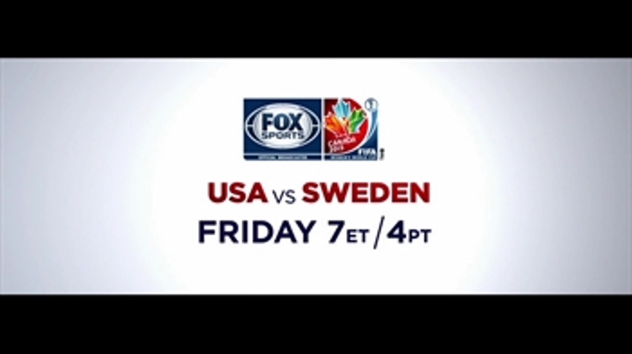 FIFA Women's World Cup 2015: USA vs. Sweden
