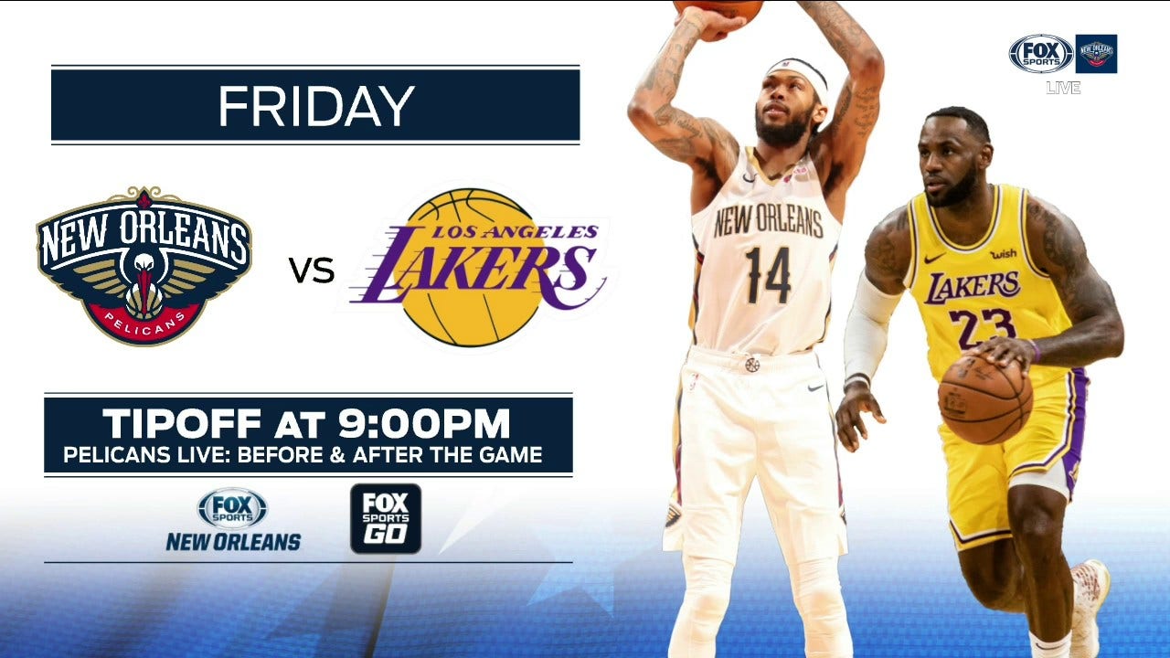 PREVIEW: Pelicans at LA Lakers ' Pelicans Live