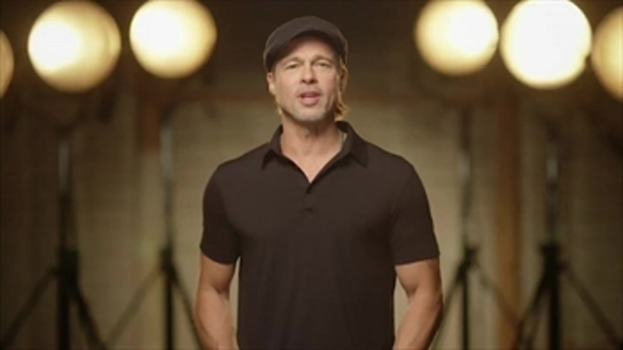 Brad Pitt welcomes fans to Week 2 of the NFL on FOX