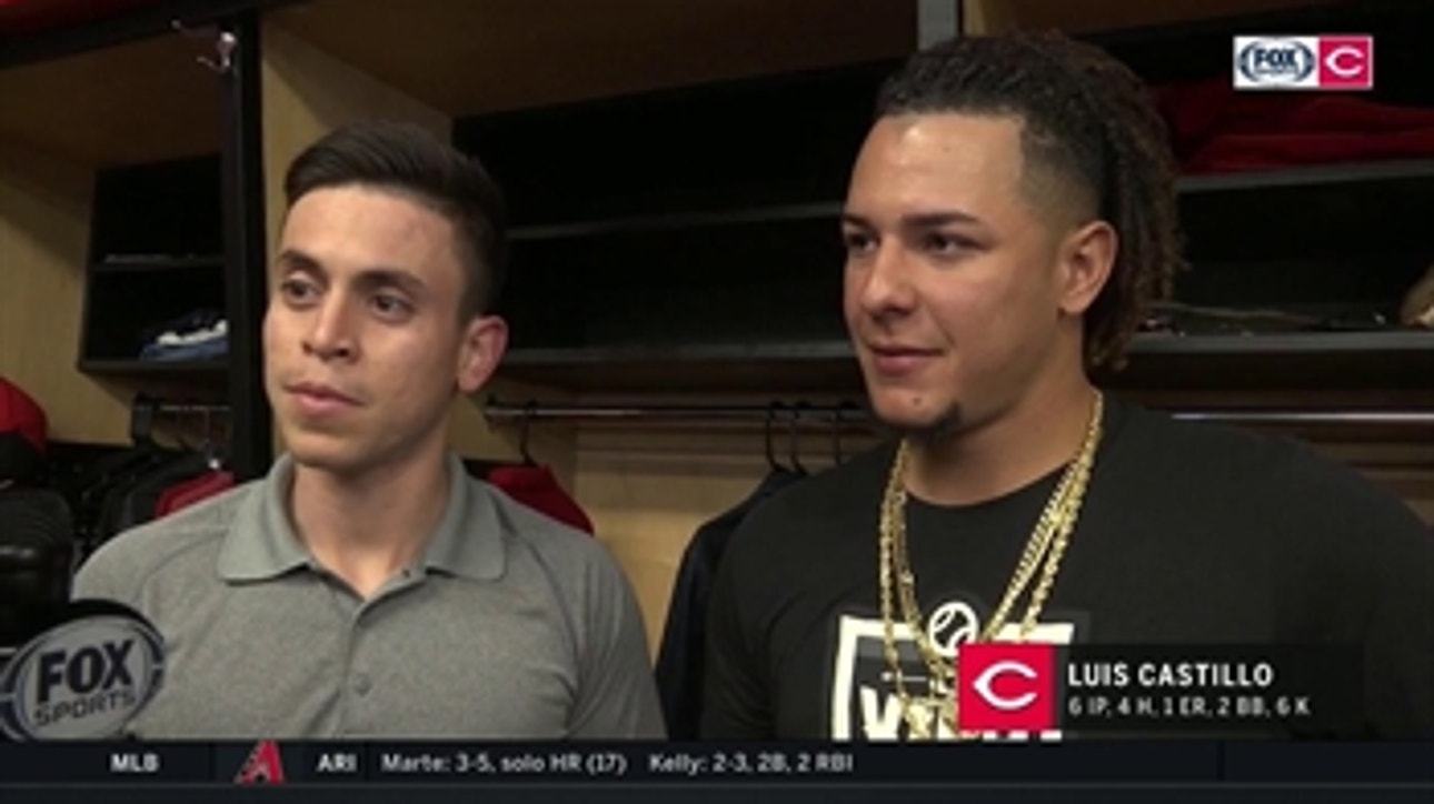 Luis Castillo has found slider-like pitch that's worked as of late