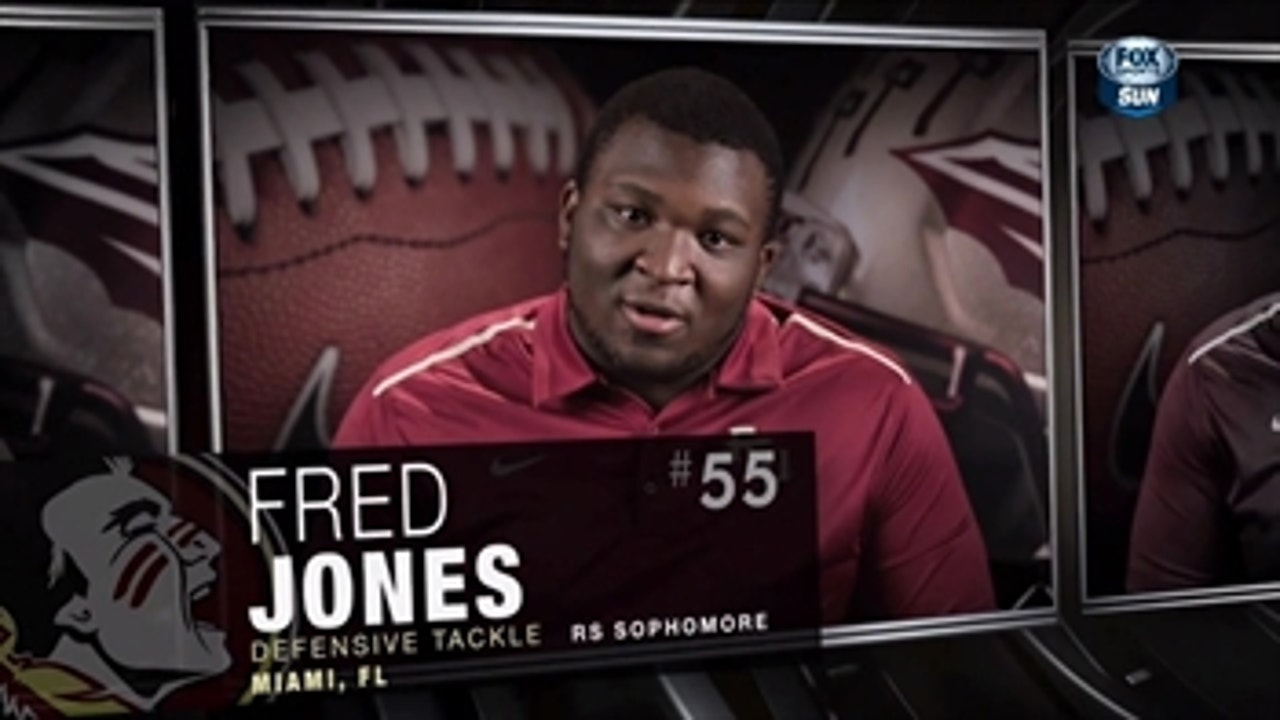 Inside the Helmet: Florida State Seminoles DT Fred Jones