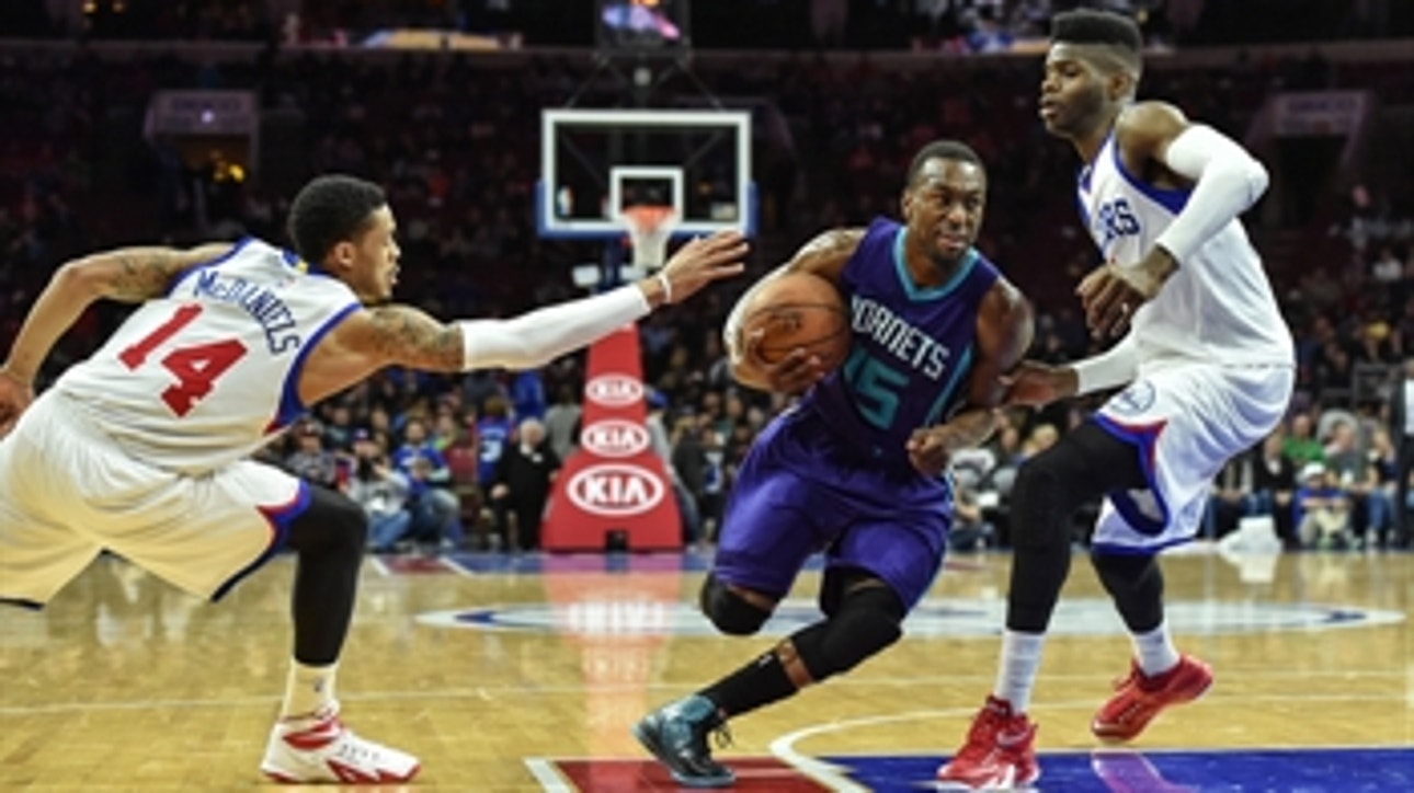 Walker scores season-high 30 points to lead Hornets past 76ers
