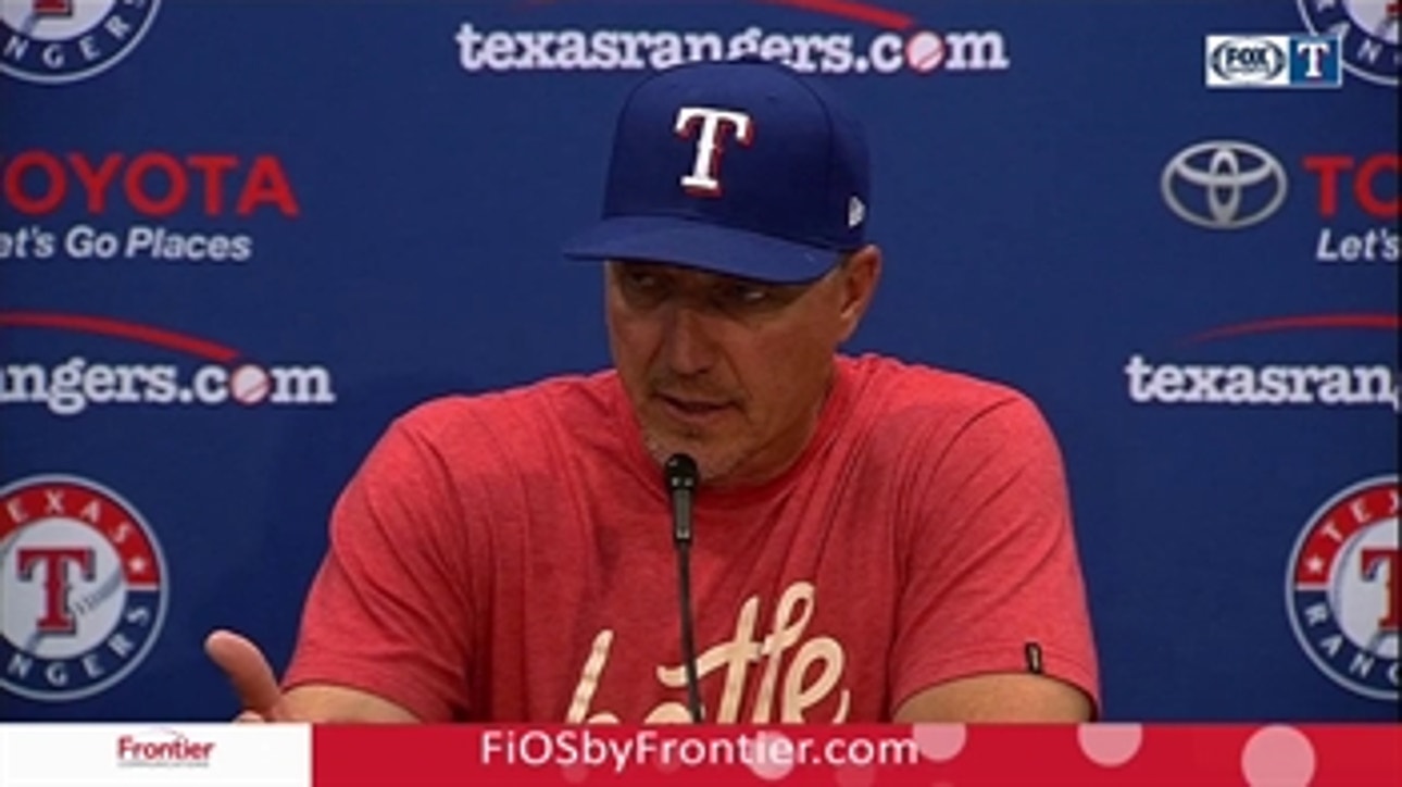 Jeff Banister on return of Adrian Beltre in 7-4 loss to Detroit