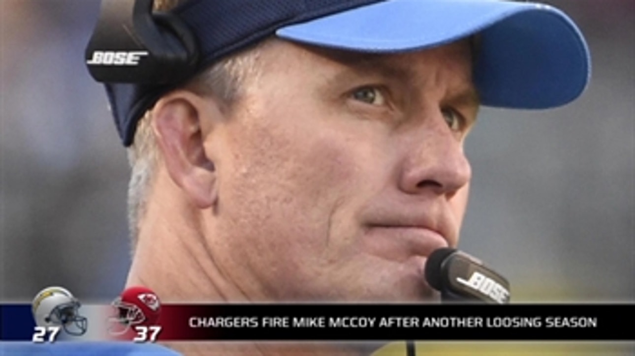 Initial reactions to the Chargers firing Mike McCoy