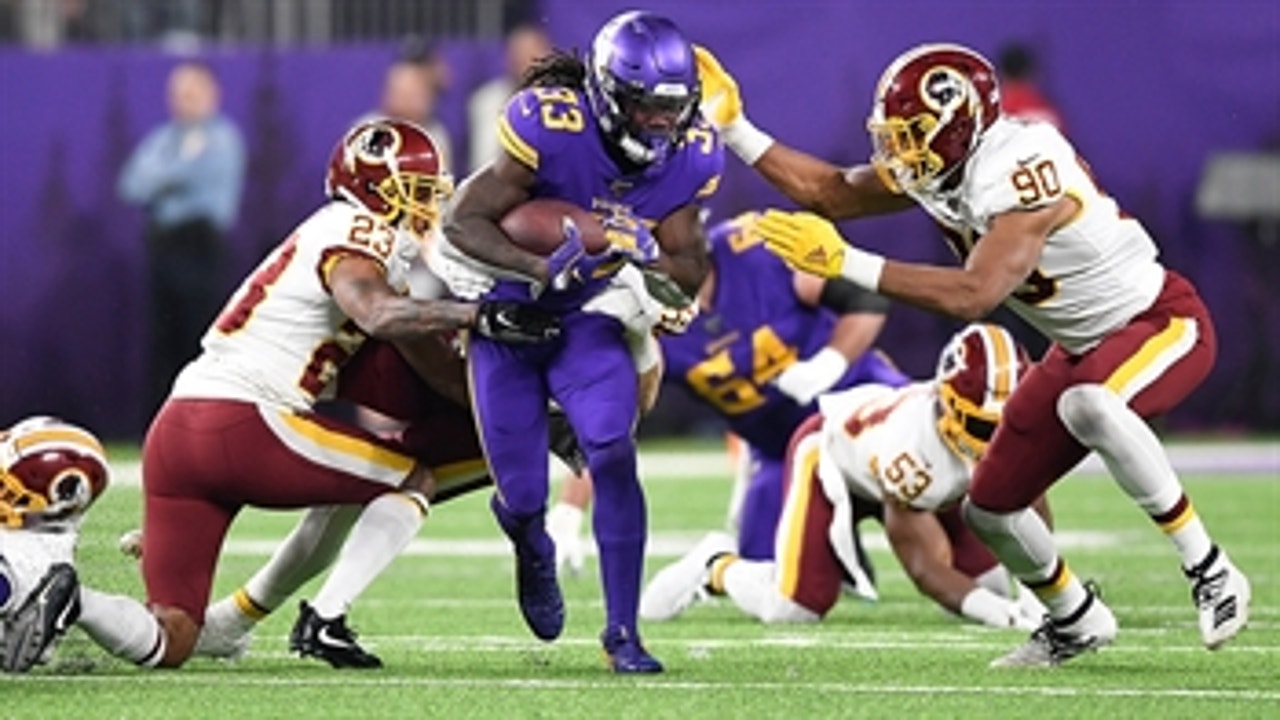 Dalvin Cook dominates on the ground to help Vikings prevail over Redskins