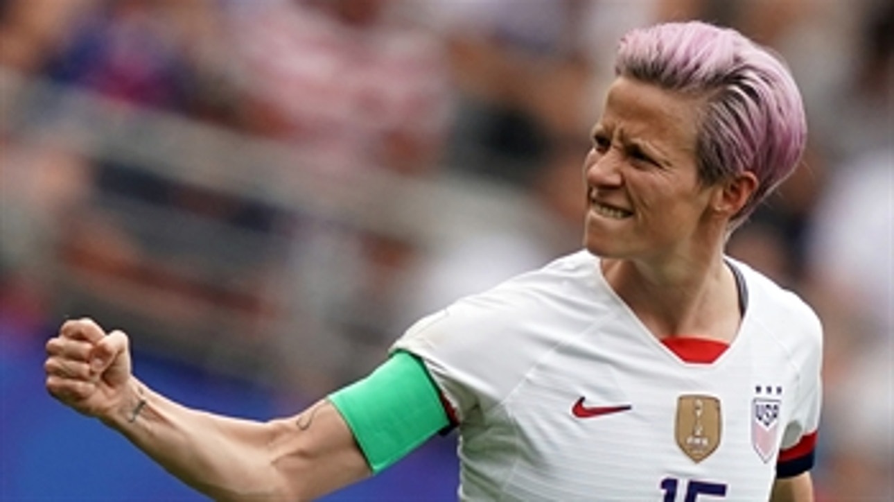 United States' Megan Rapinoe buries her 2nd penalty to retake the lead vs. Spain ' 2019 FIFA Women's World Cup™