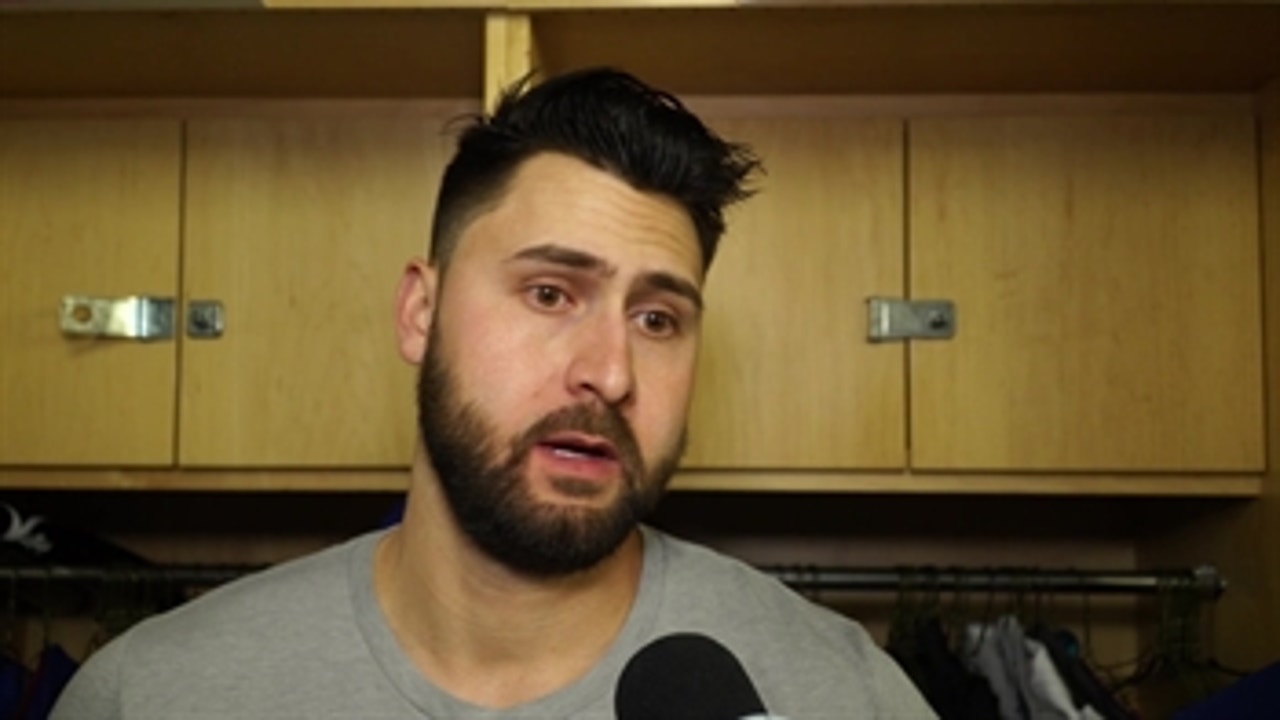 Joey Gallo speaks to the Rangers 'Being a team