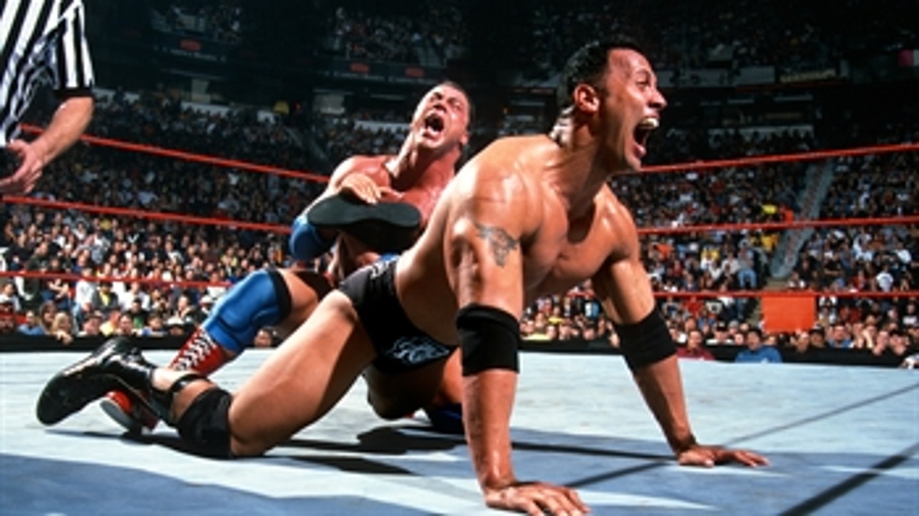 Kurt Angle vs. The Rock - WWE Title Match: WWE No Way Out 2001 (Full Match)