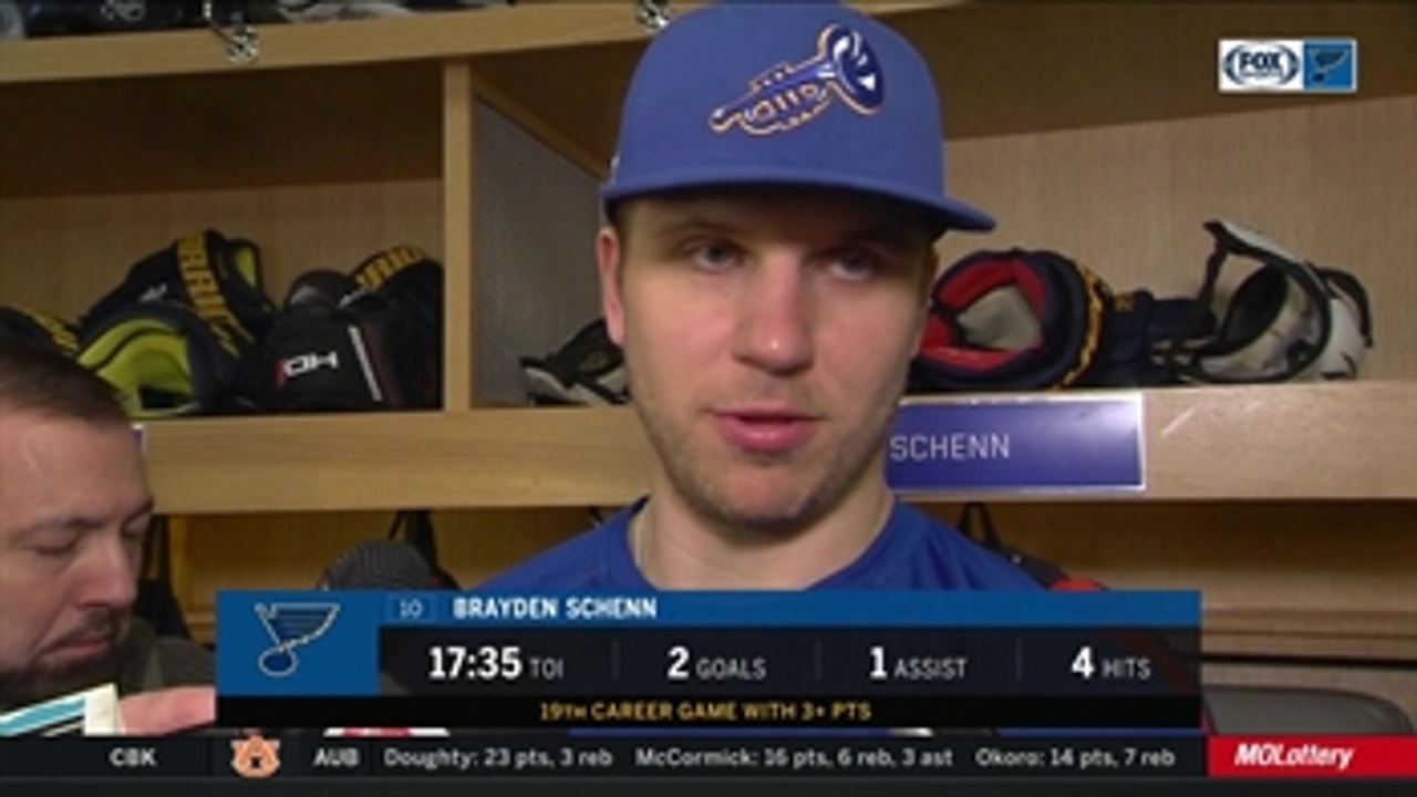 Brayden Schenn: 'Confidence is everything' for Zach Sanford