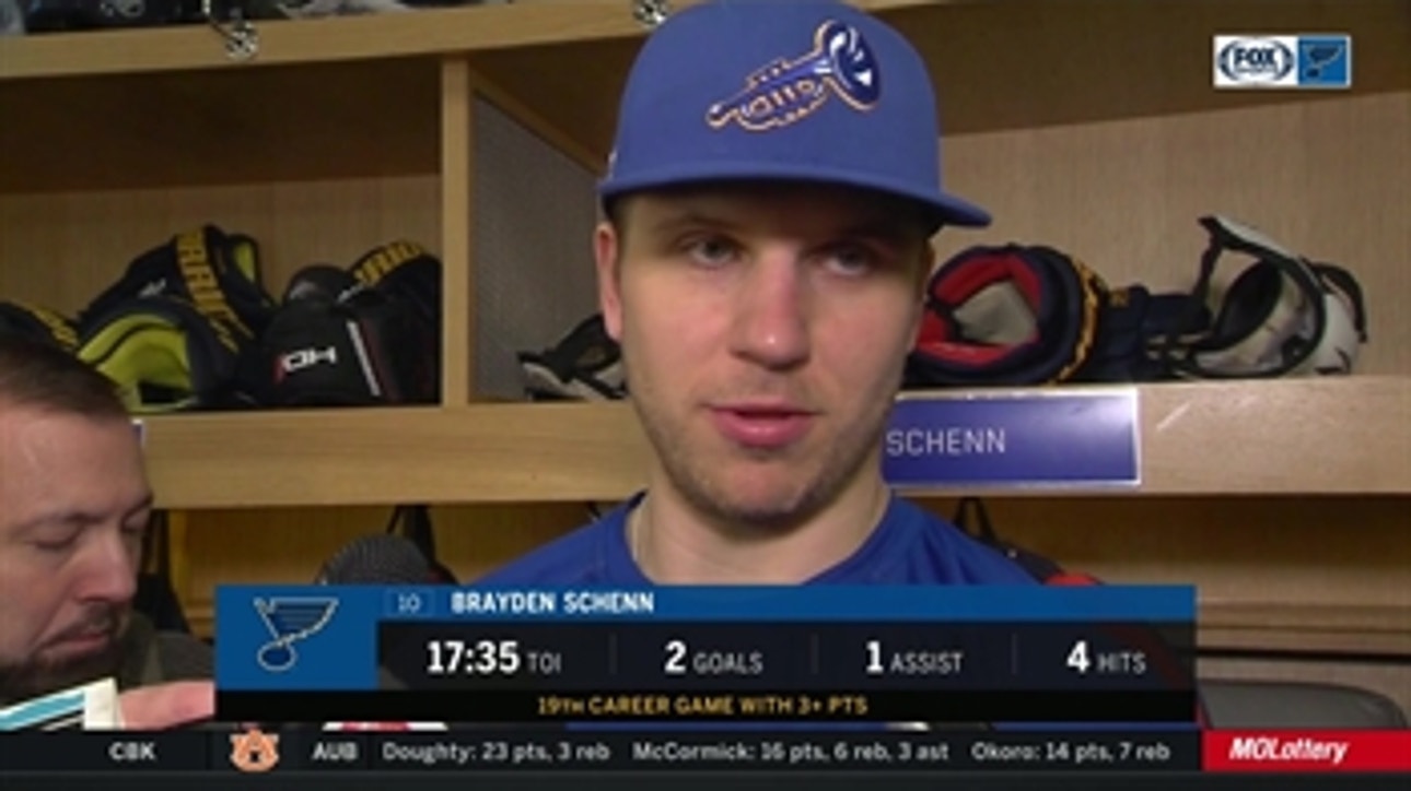 Brayden Schenn: 'Confidence is everything' for Zach Sanford