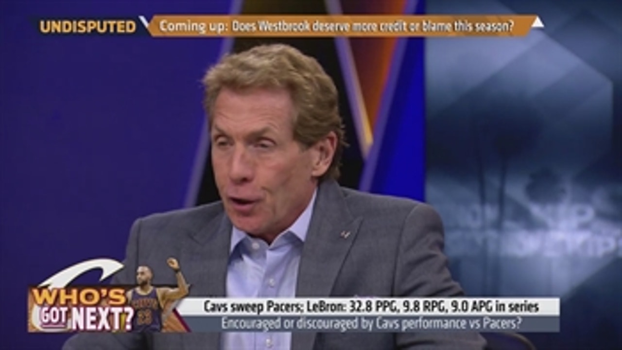 Skip Bayless reacts to LeBon's performance in Cavaliers' sweep of Pacers ' UNDISPUTED