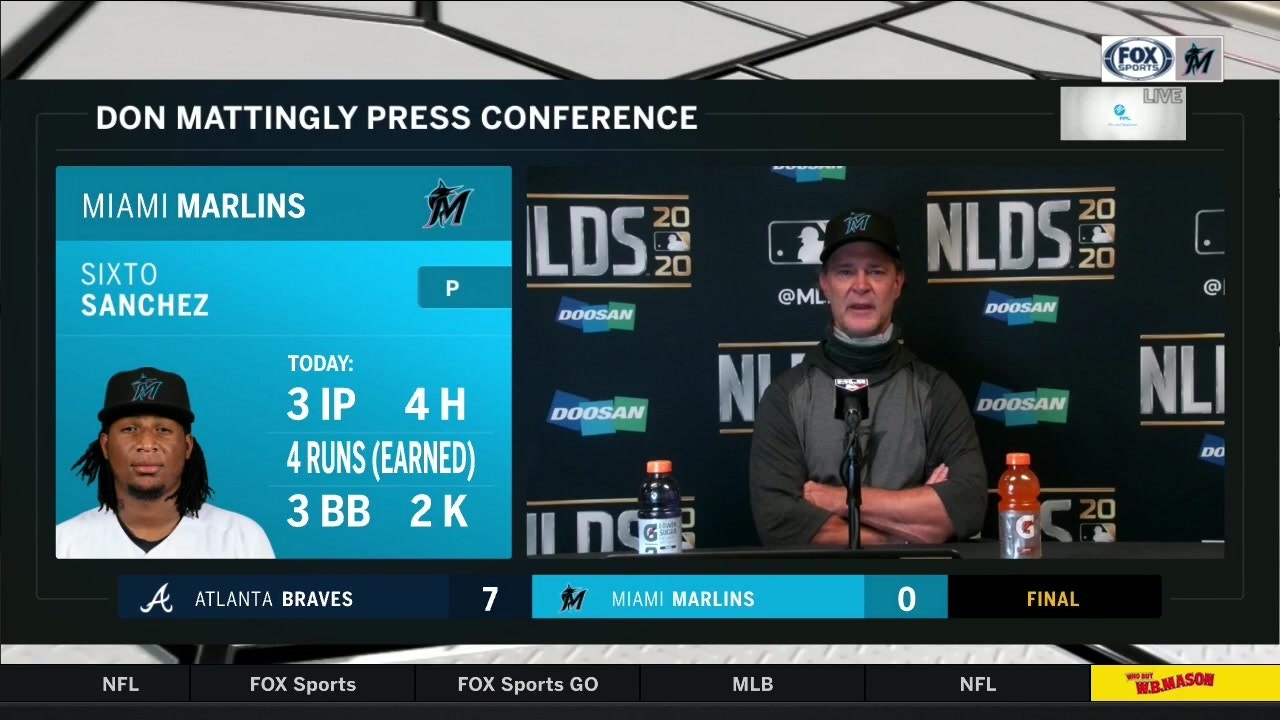 Don Mattingly on Marlins' NLDS loss, first postseason in 17 years