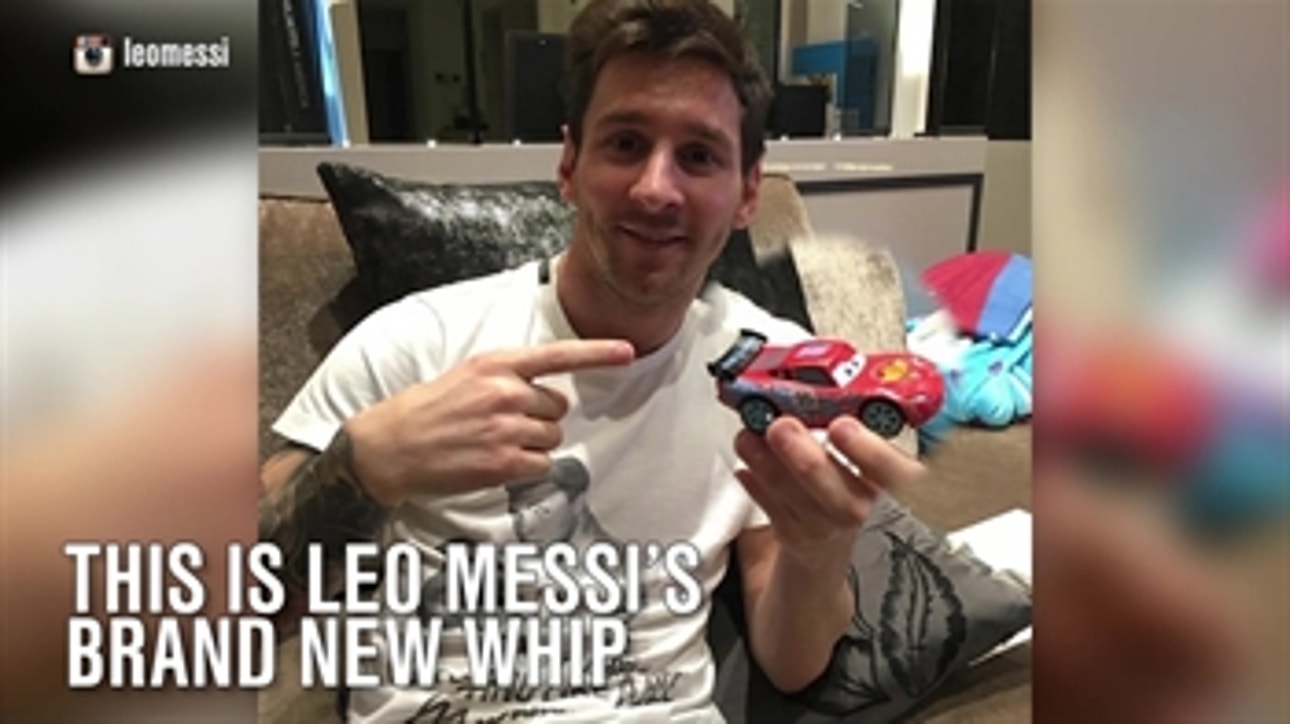 Leo Messi wants you to check out his new car