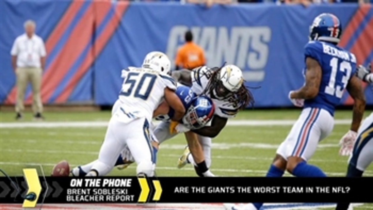 Are the New York Giants the worst team in the NFL?