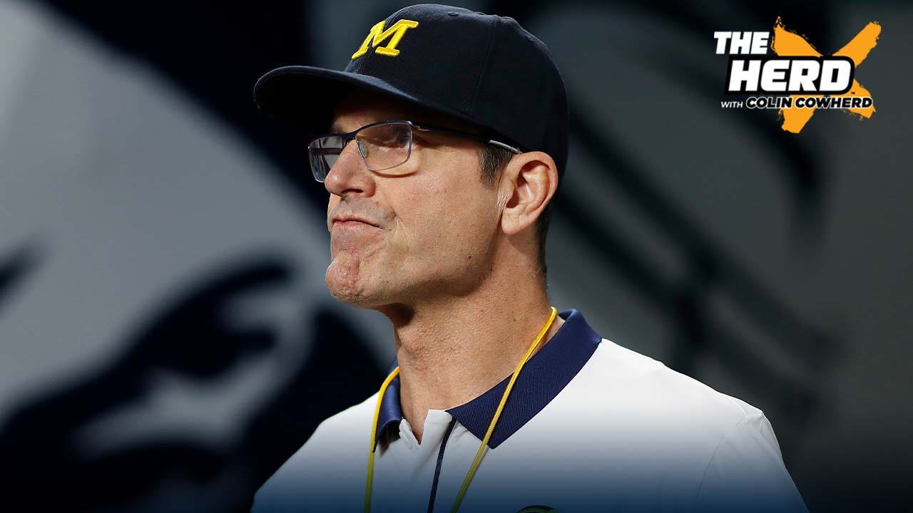 Colin Cowherd addresses rumors of Jim Harbaugh returning to the NFL I THE HERD