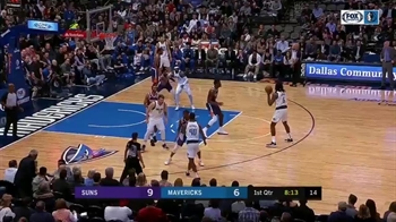 WATCH: Luka Doncic lifts Dallas over Phoenix