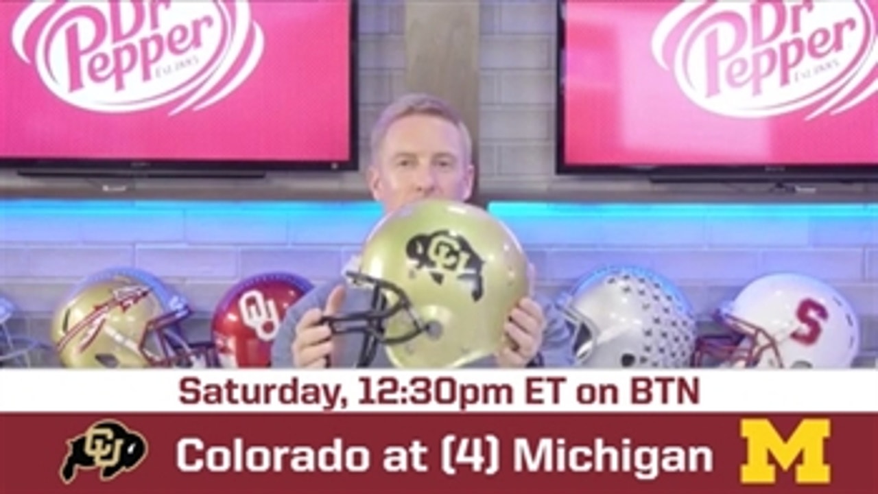 Colorado-Michigan preview and antics - 'Breaking The Huddle with Joel Klatt'