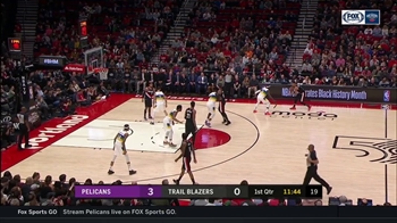 HIGHLIGHTS: Jrue Holiday gets things started quickly