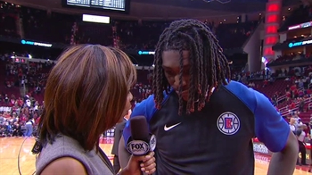 WATCH: Montrezl Harrell after Clippers win