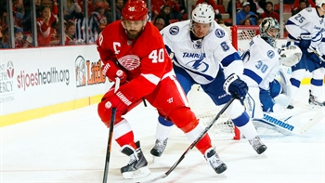 Red Wings fall to Lightning in SO