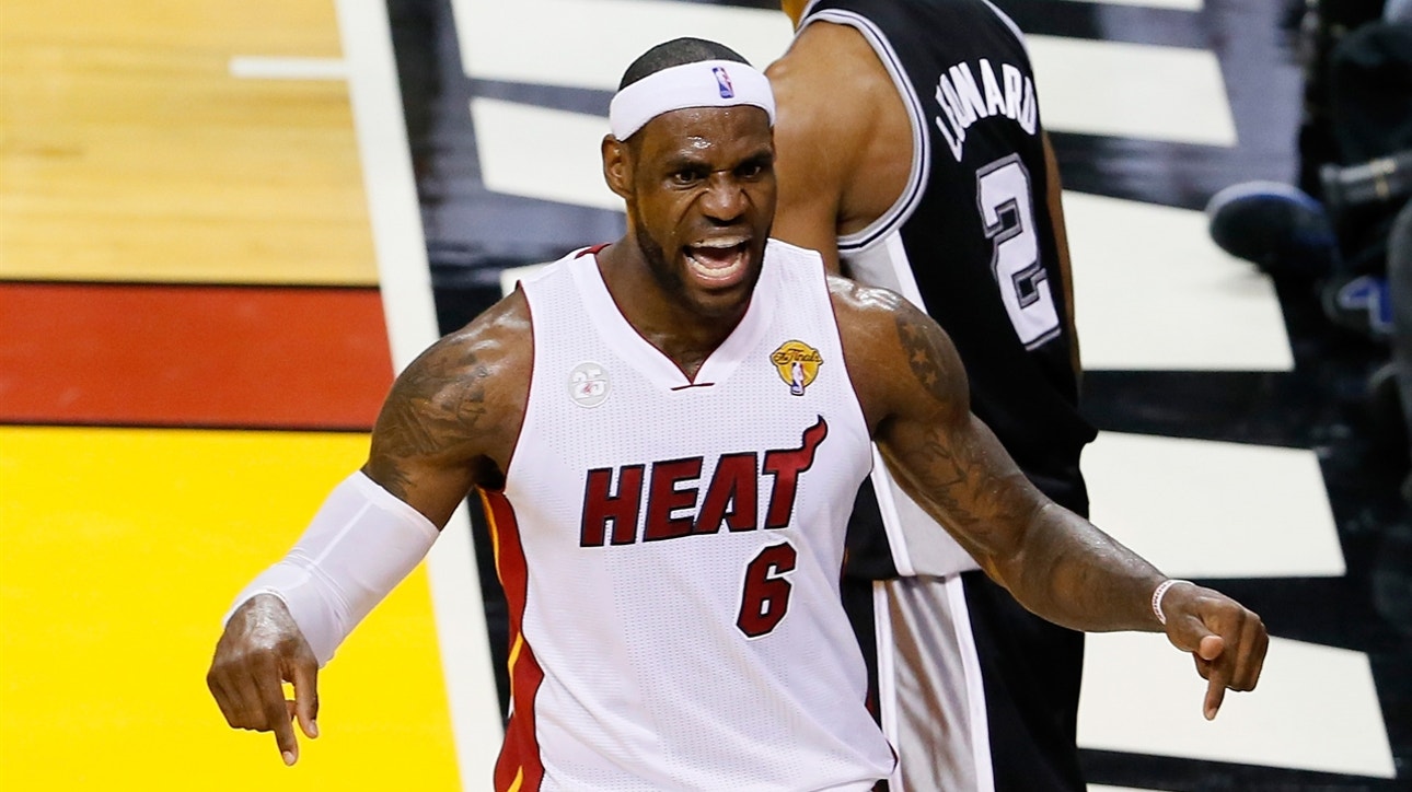 Nick Wright gives his #8 pick for LeBron's top 10 playoff performances