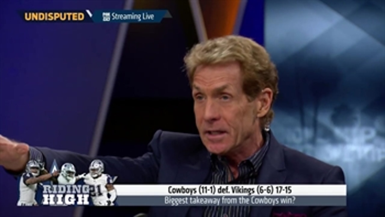 Skip Bayless: The Cowboys' win over the Vikings was a beautiful, ugly survival ' UNDISPUTED