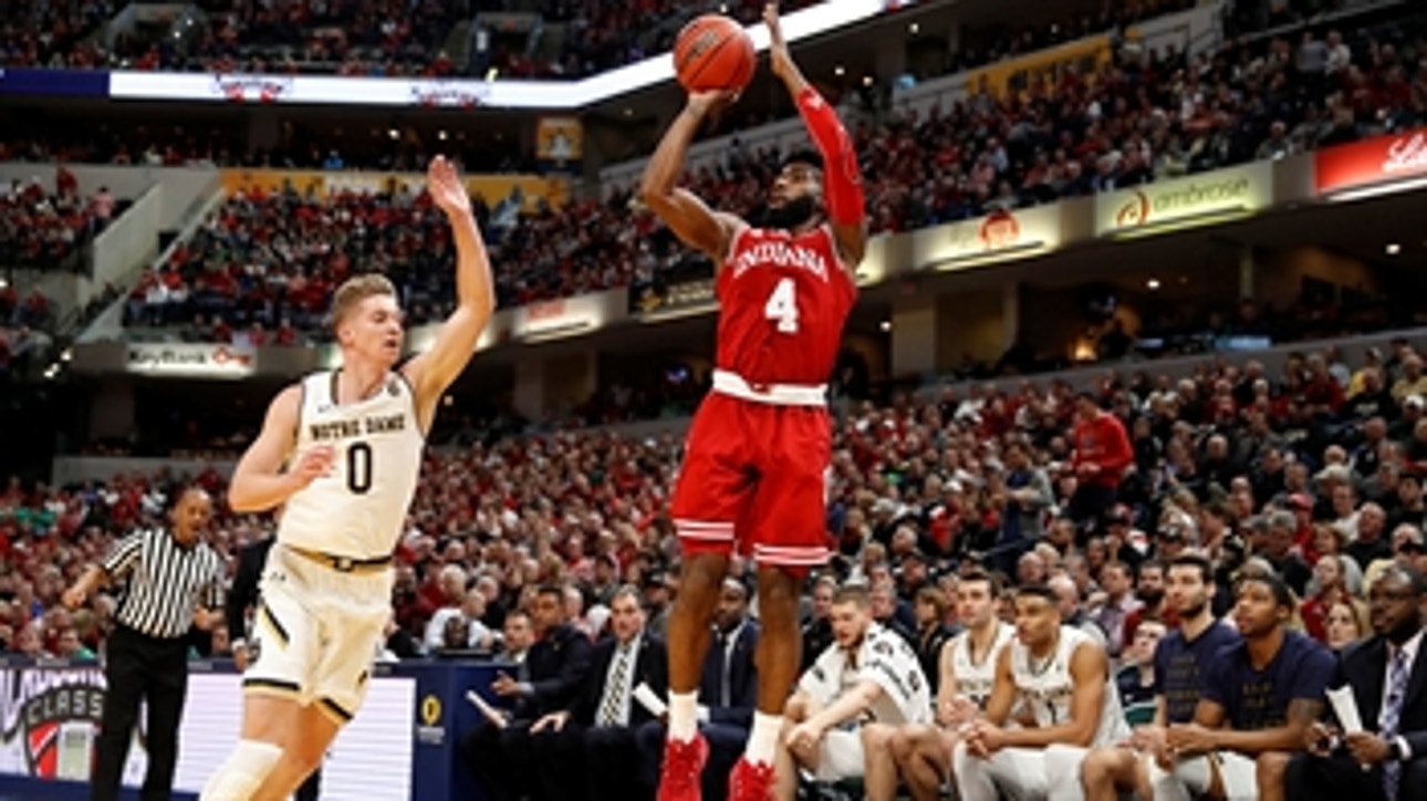 Indiana rallies to stun No. 18 Notre Dame 80-77 in OT