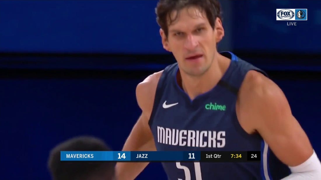 WATCH: Boban Marjanovic Cuts to the Basket for the Dunk