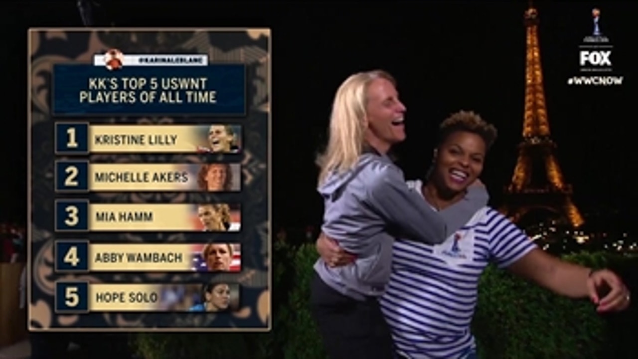 Karina LeBlanc, Aaron West list their top 5 USWNT players of all-time