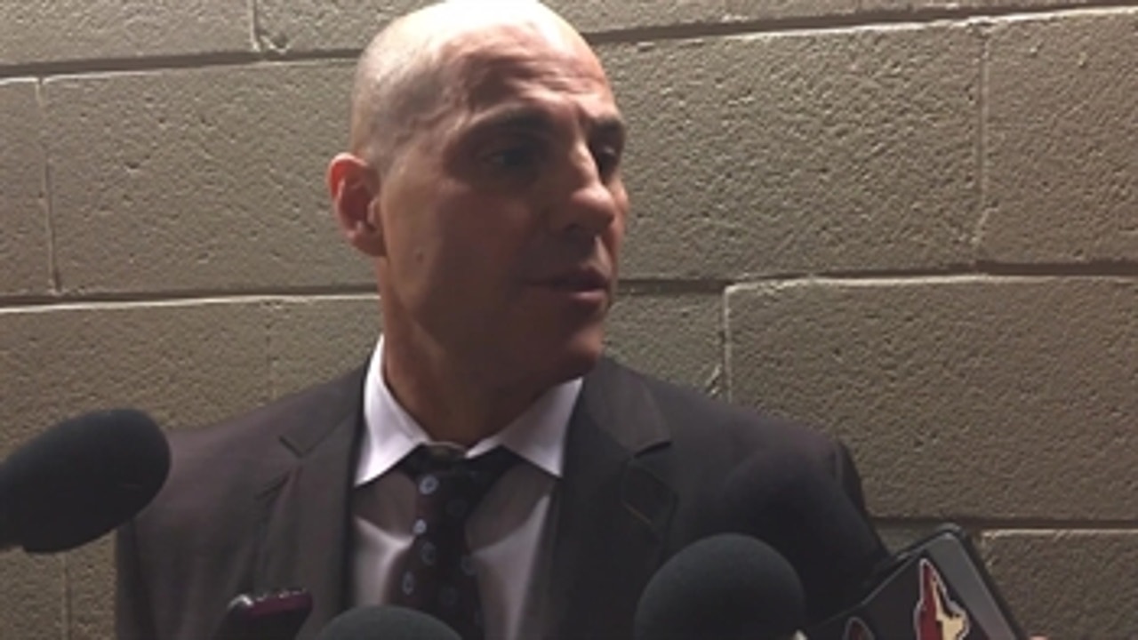 Rick Tocchet: The one thing that disappoints me is the effort