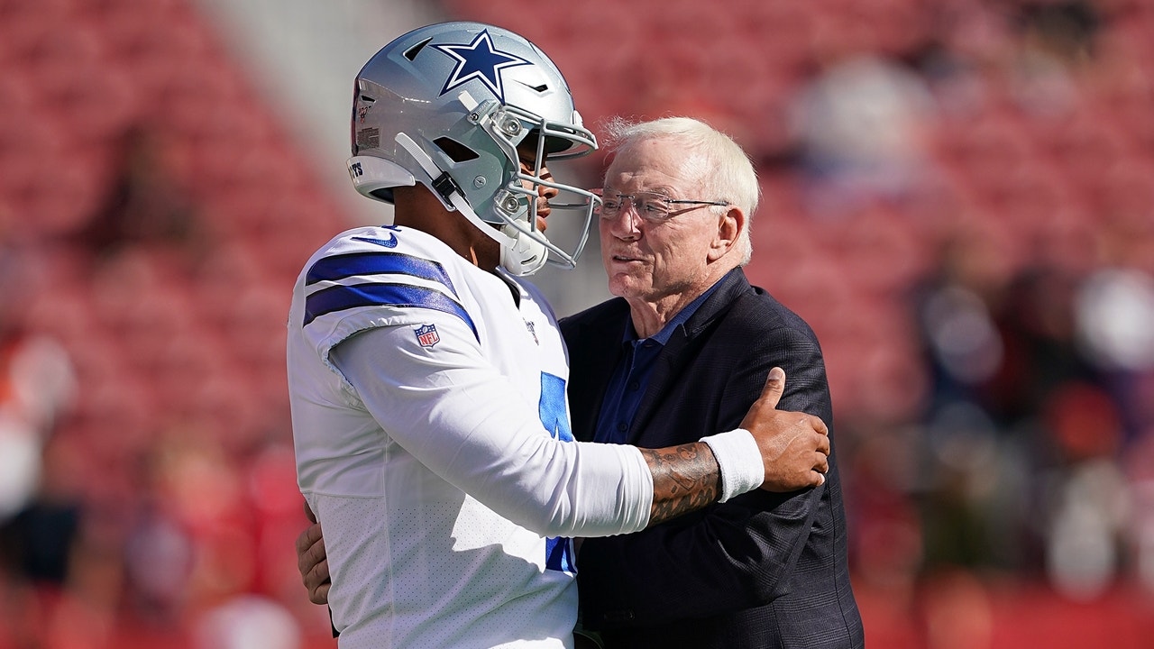 Skip Bayless on Jerry Jones dismissing drafting Trevor Lawrence & sticking with Dak Prescott | UNDISPUTED