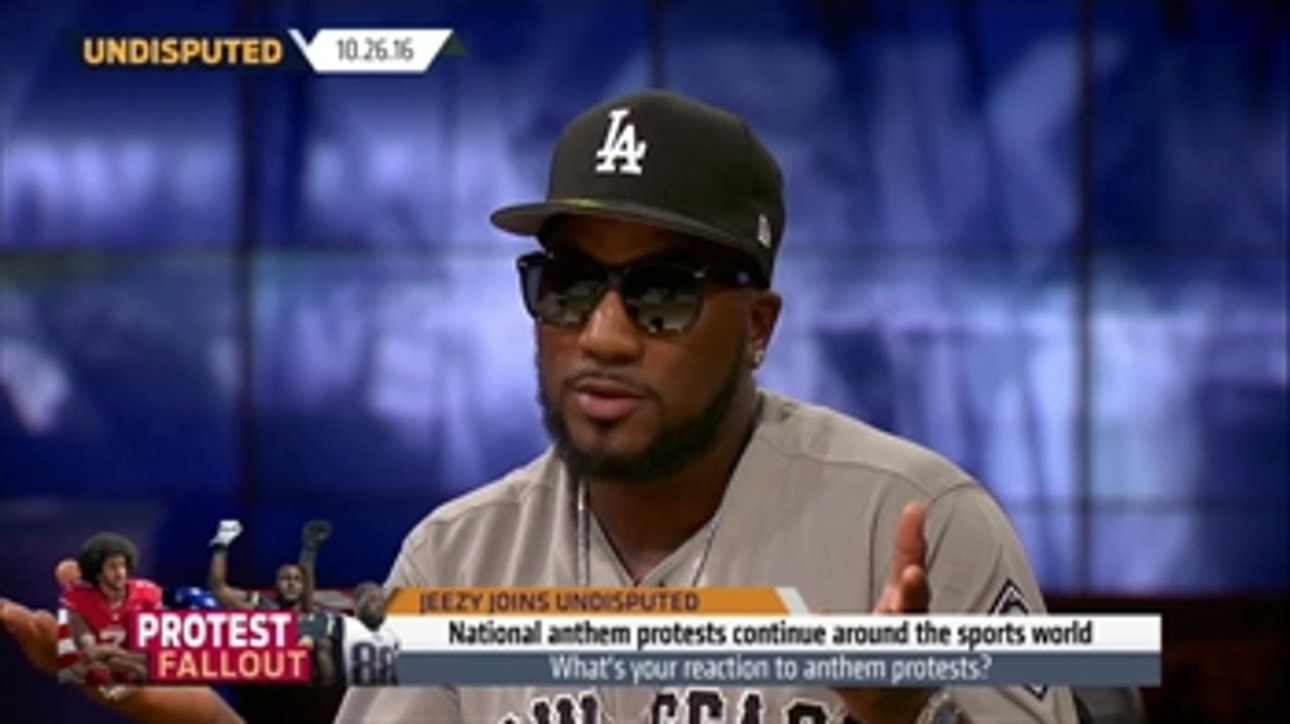 Jeezy weighs in on Kaepernick anthem protests and discusses 'Trap or Die 3' ' UNDISPUTED
