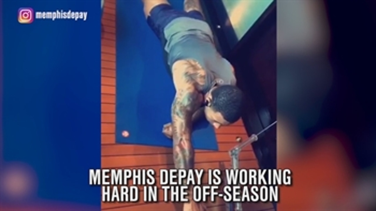 Memphis Depay is crushing it in the off-season